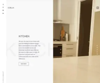 Cublux.com.au(Homepage) Screenshot