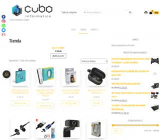 Cuboinformatico.net.ar(Tienda de Hardware y Gadgets) Screenshot