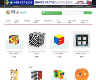 Cubosrubikmx.com(Cubosrubikmx la mejor tienda de Cubos Rubik México) Screenshot