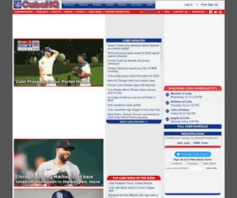 Cubshq.com(Chicago Cubs Baseball) Screenshot