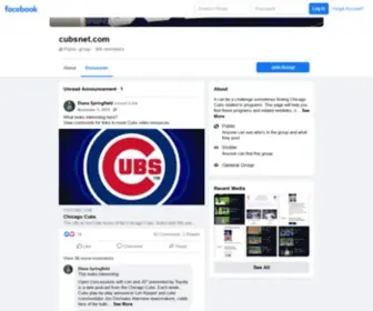 Cubsnet.com(Cubsnet) Screenshot