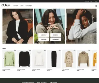 Cubus.com(Klær til barn) Screenshot