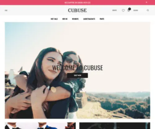 Cubuse.com(Cubuse-Shopping site with excellent quality and service) Screenshot