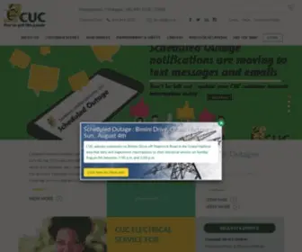 Cuc-Cayman.com(Caribbean Utilities Company) Screenshot