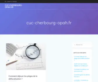 Cuc-Cherbourg-Opah.fr(Cuc Cherbourg Opah) Screenshot