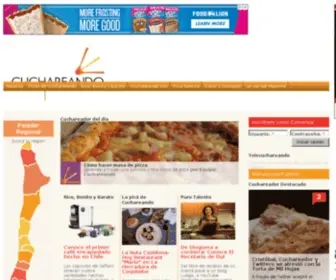 Cuchareando.cl(Comunidad Gourmet) Screenshot
