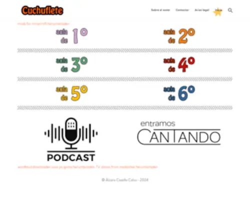 Cuchuflete.es(Blogs de aula de Álvaro Castillo) Screenshot