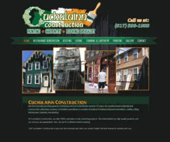 Cuchulainnbuilders.com(Cuchulainn Construction) Screenshot