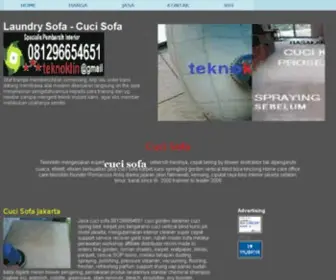 Cuci-Sofa.net Screenshot