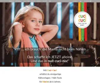 CuciCuci.de(Nähset für Kinder ab der Grundschule) Screenshot