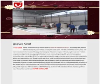 Cucikarpetbogor.com(Jasa Cuci karpet masjid dan Jasa Cuci Karpet Kantor) Screenshot