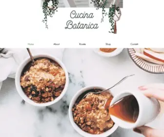 Cucinabotanica.com(Cucina Botanica) Screenshot