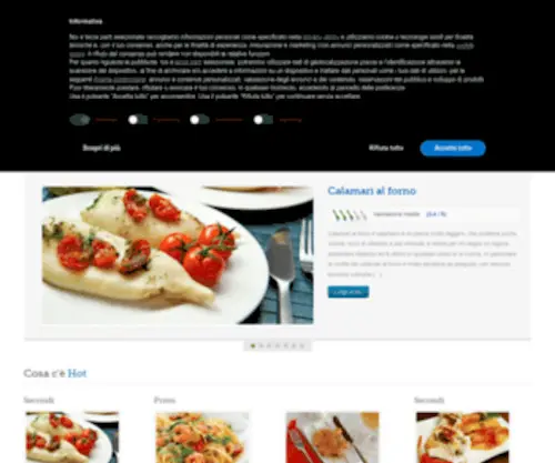 Cucinarepesce.com(Ricette di pesce) Screenshot