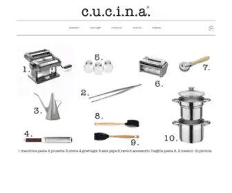 CucinaStore.com(Come cucina ispira nuovi appetiti) Screenshot