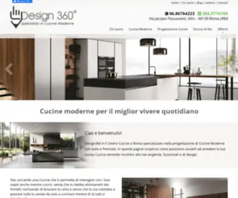 Cucinedesign360.it(Cucinedesign 360) Screenshot