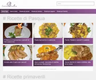 Cuciniamoinsieme.it(Almanacco digitale ricco di ricette di cucina antiche e originali) Screenshot