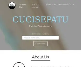 Cucisepatu.id(Cucisepatu) Screenshot