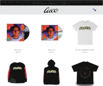 Cucosofrenda.com(Cuco Official Shop) Screenshot