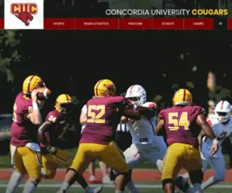Cucougars.com(Concordia University Chicago Athletics) Screenshot