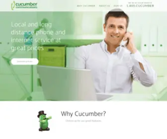 Cucumber.com Screenshot