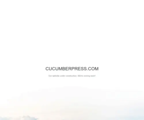 Cucumberpress.com(Cloudflare) Screenshot