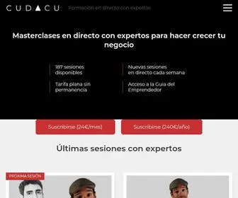 Cudacu.com(Formación en directo con expertos) Screenshot