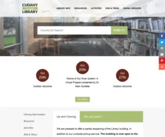 Cudahyfamilylibrary.org(Cudahy Family Library) Screenshot
