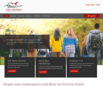 Cudamanagement.com(Cuda Property Management) Screenshot
