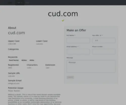 Cud.com(Check out our sponsor) Screenshot
