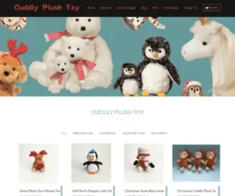 Cuddlyplushtoy.com(Custom Made Plush Toys Manufacturer China Stuffed Toys Supplier Corporation Promotional Gift Toys) Screenshot