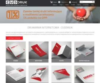 Cuddruk.pl(Drukarnia Internetowa Online) Screenshot