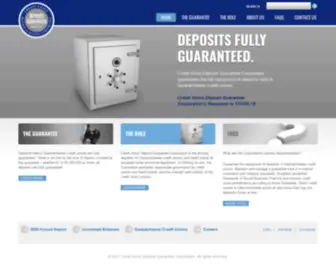 Cudgc.sk.ca(Deposit Guarantee Corporation) Screenshot