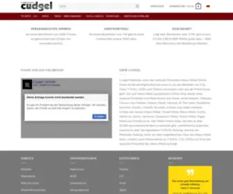Cudgel.de(Online Store) Screenshot