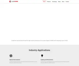 Cudoform.com(Impressive Technology) Screenshot