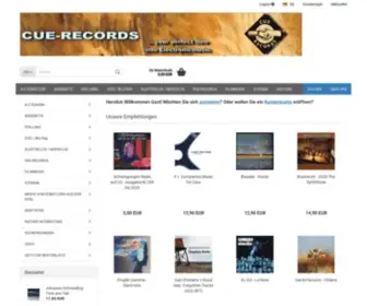 Cue-Records.com(Keywords) Screenshot