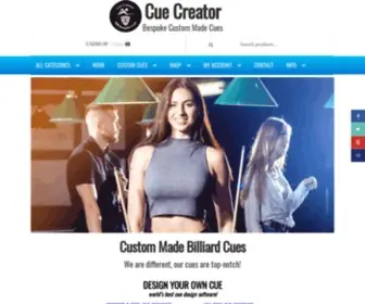 Cuecreator.com(Cue Creator®) Screenshot