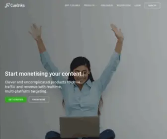 Cuelinks.com(Best Affiliate Marketing Platform) Screenshot