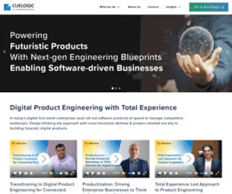 Cuelogic.com(Cuelogic An LTIMindtree Company) Screenshot