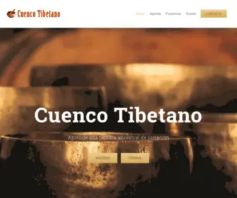 Cuencotibetano.net(Cuenco Tibetano) Screenshot