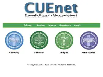 Cuenet.edu(Concordia University Education Network Concordia University Education Network) Screenshot