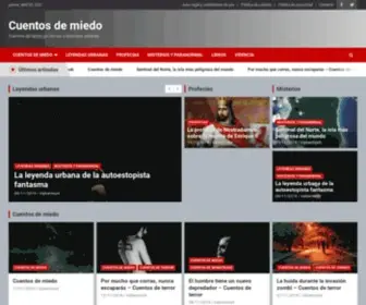 Cuentosdemiedo.com(Cuentos de miedo) Screenshot