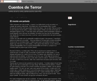 Cuentosdeterror.net(Cuentosdeterror) Screenshot