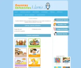 Cuentosinfantilesadormir.com(Cuentos infantiles) Screenshot