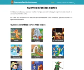 Cuentosinfantilescorto.com(▷▷▷ CUENTOS INFANTILES CORTOS) Screenshot