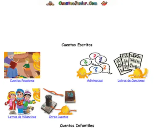 Cuentosjunior.com(Cuentos Junior.Com) Screenshot