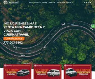 Cuernatravel.com(Renta de camionetas) Screenshot