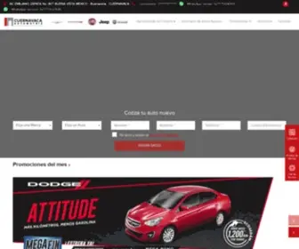 Cuernavaca-Auto.com.mx(Cuernavaca Automotriz) Screenshot