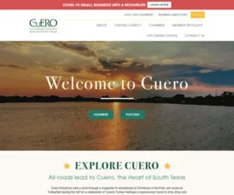 Cuero.org(Cuero Chamber of Commerce) Screenshot