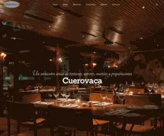 Cuerovaca.com(CUEROVACA RESTAURANT) Screenshot