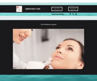 Cuerposbeautyclinic.com(Cuerpos Beauty Clinic) Screenshot